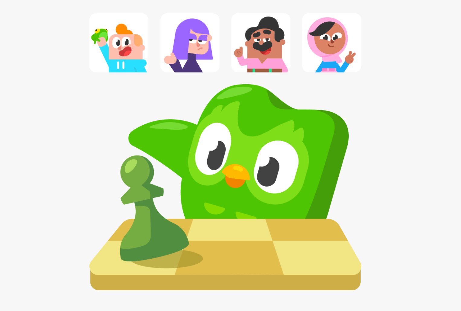 Duolingo ‘salta’ al taulell de joc i ensenyarà a jugar als escacs