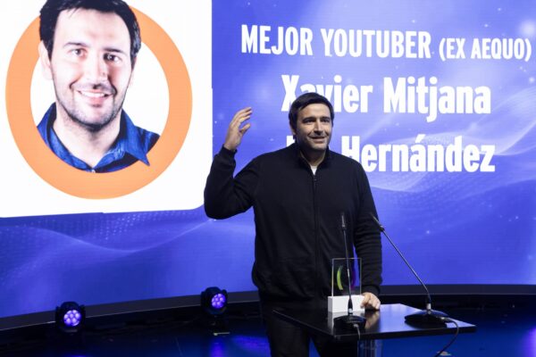 Discurso de aceptación del Premio a Mejor Youtuber.