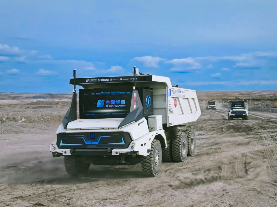 Huawei impulsa la flota de camions autònoms més gran del món