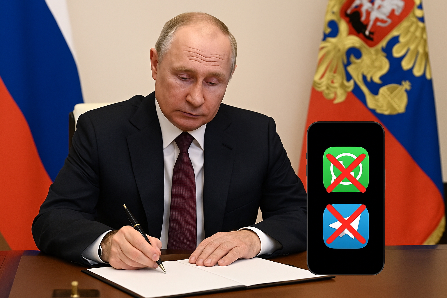 Rússia desenvoluparà la seva pròpia aplicació de missatgeria per substituir WhatsApp i Telegram
