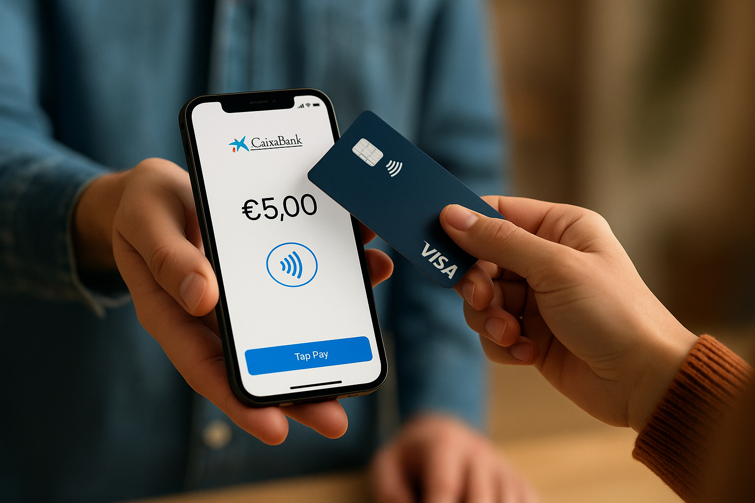 CaixaBank converteix l’iPhone en datàfon per a comerços a Espanya