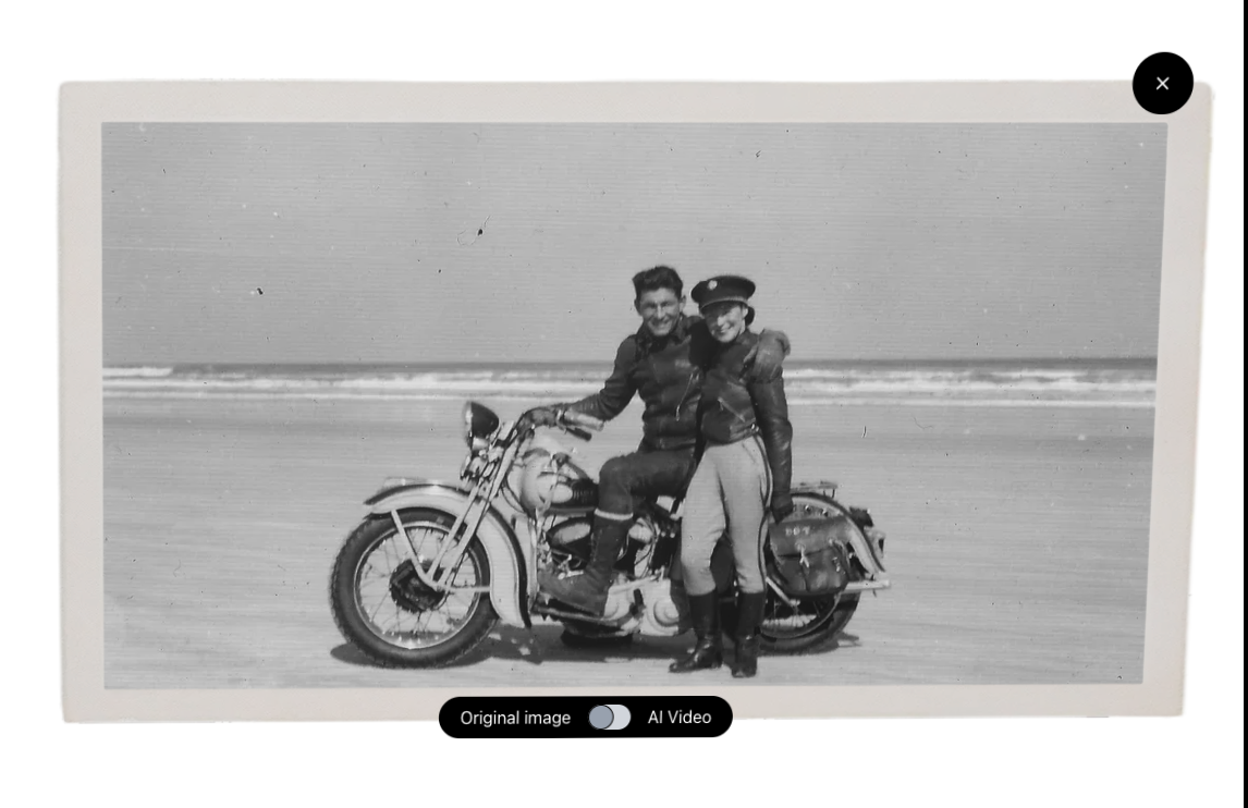 Google anima fotos centenàries del museu Harley-Davidson amb IA