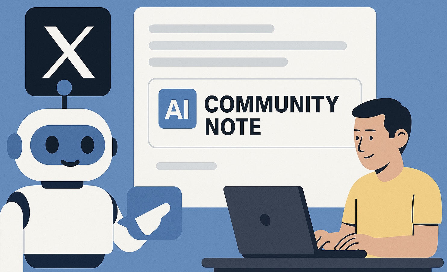 X comença a provar notes comunitàries escrites per IA