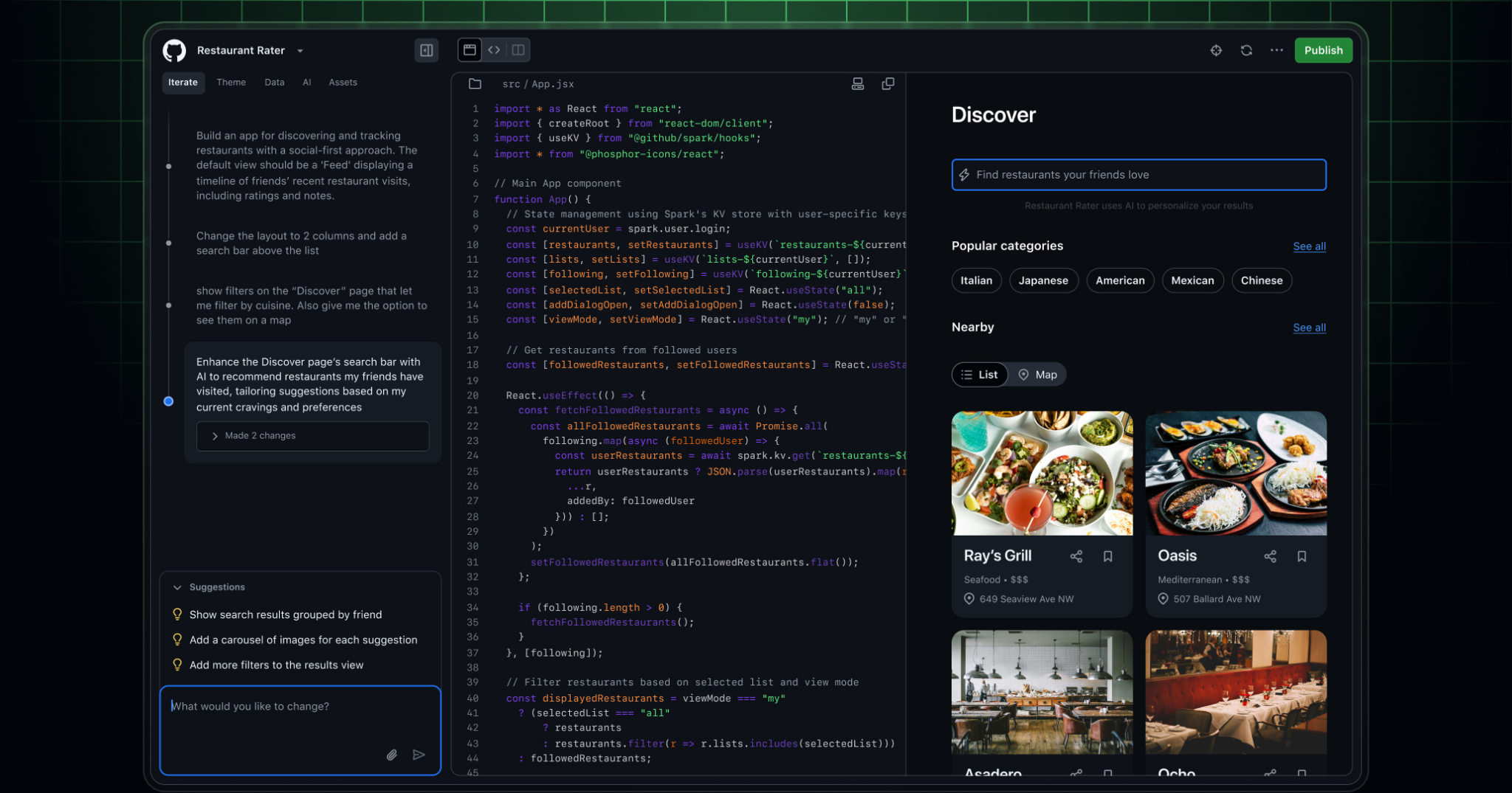 GitHub Spark, la nova eina per generar aplicacions amb IA a partir de text