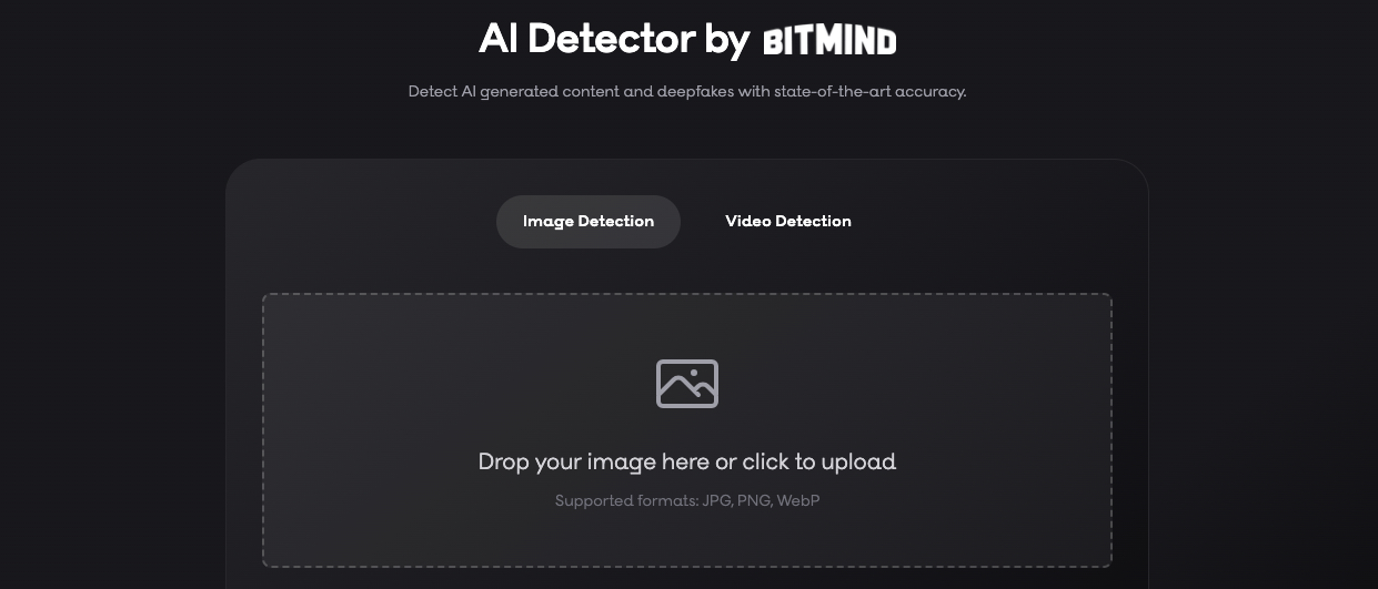 Una web que detecta si una imatge ha estat creada amb IA
