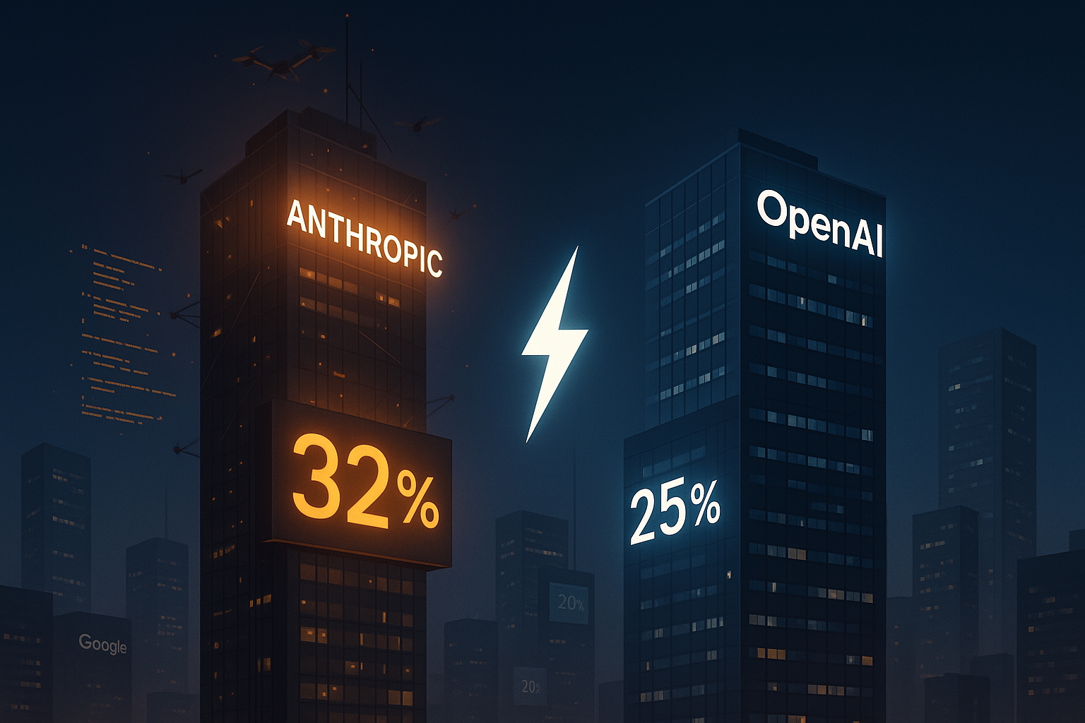Les empreses prefereixen els models d’Anthropic als d’OpenAI