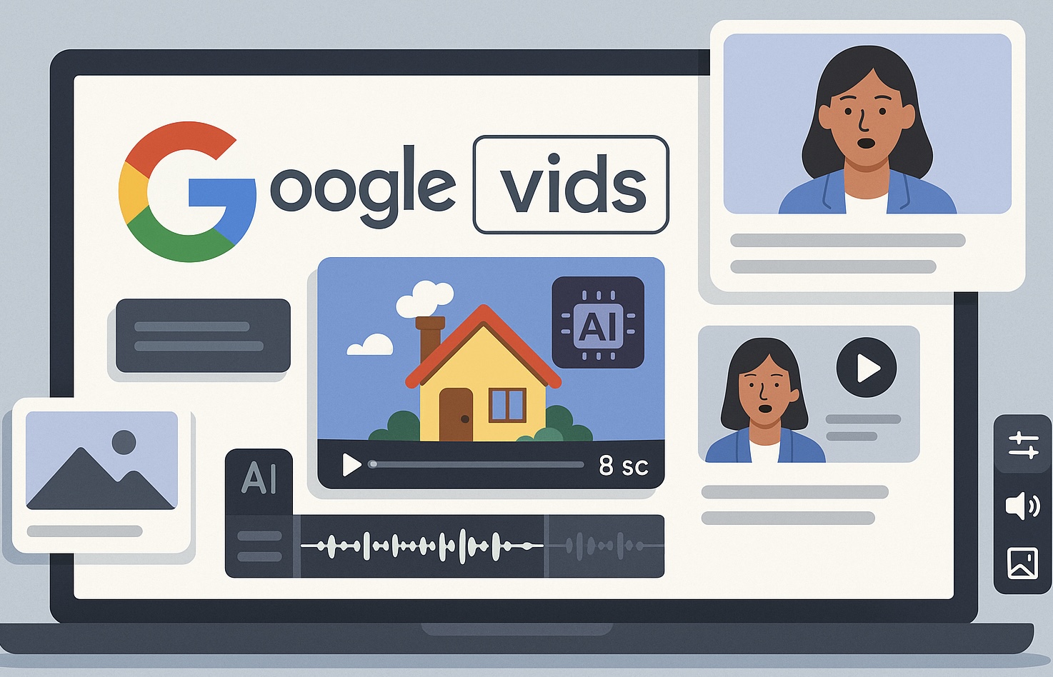 Google Vids revoluciona la creació de vídeos amb IA a l’abast de tothom
