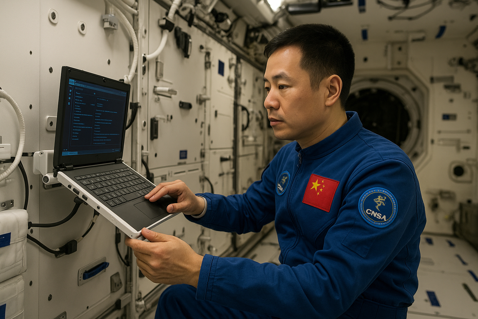 La IA xinesa que acompanya els astronautes en òrbita