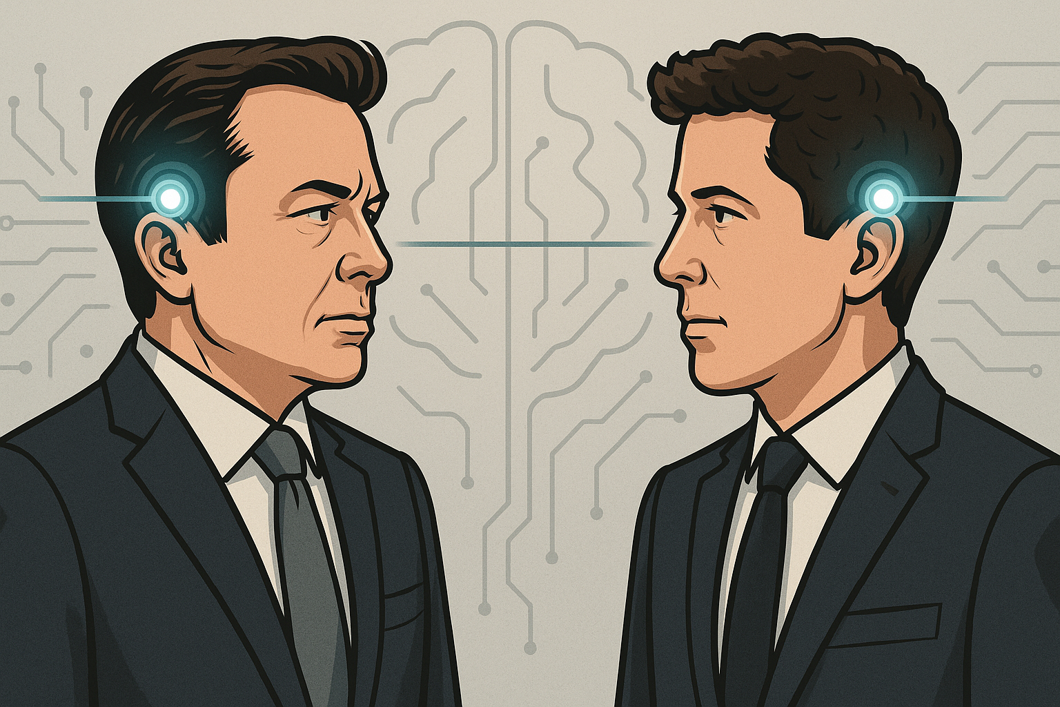 Altman i Musk ara s’enfronten en el terreny més íntim, el cervell