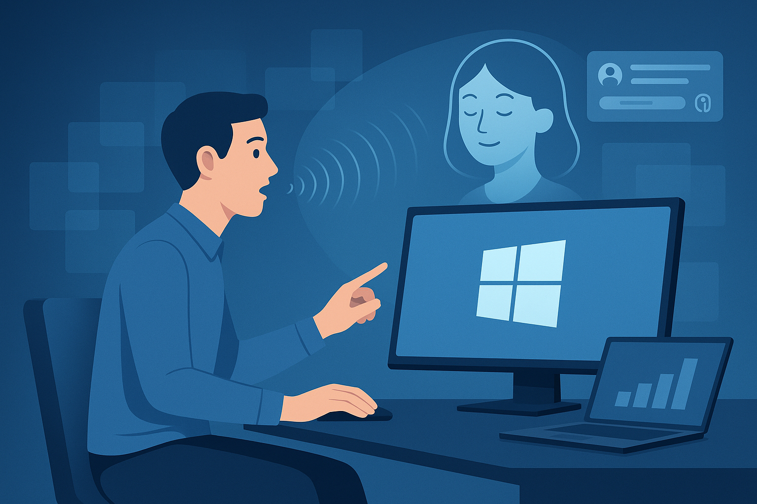 Adéu al clic: així imagina Microsoft el Windows del 2030