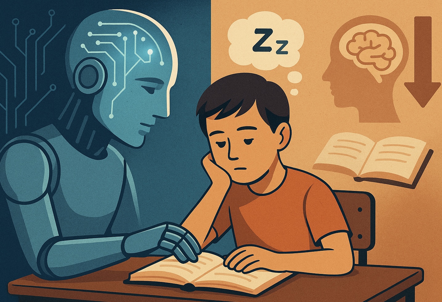 La intel·ligència artificial a les aules: avenç educatiu o factor de “mandra mental”?