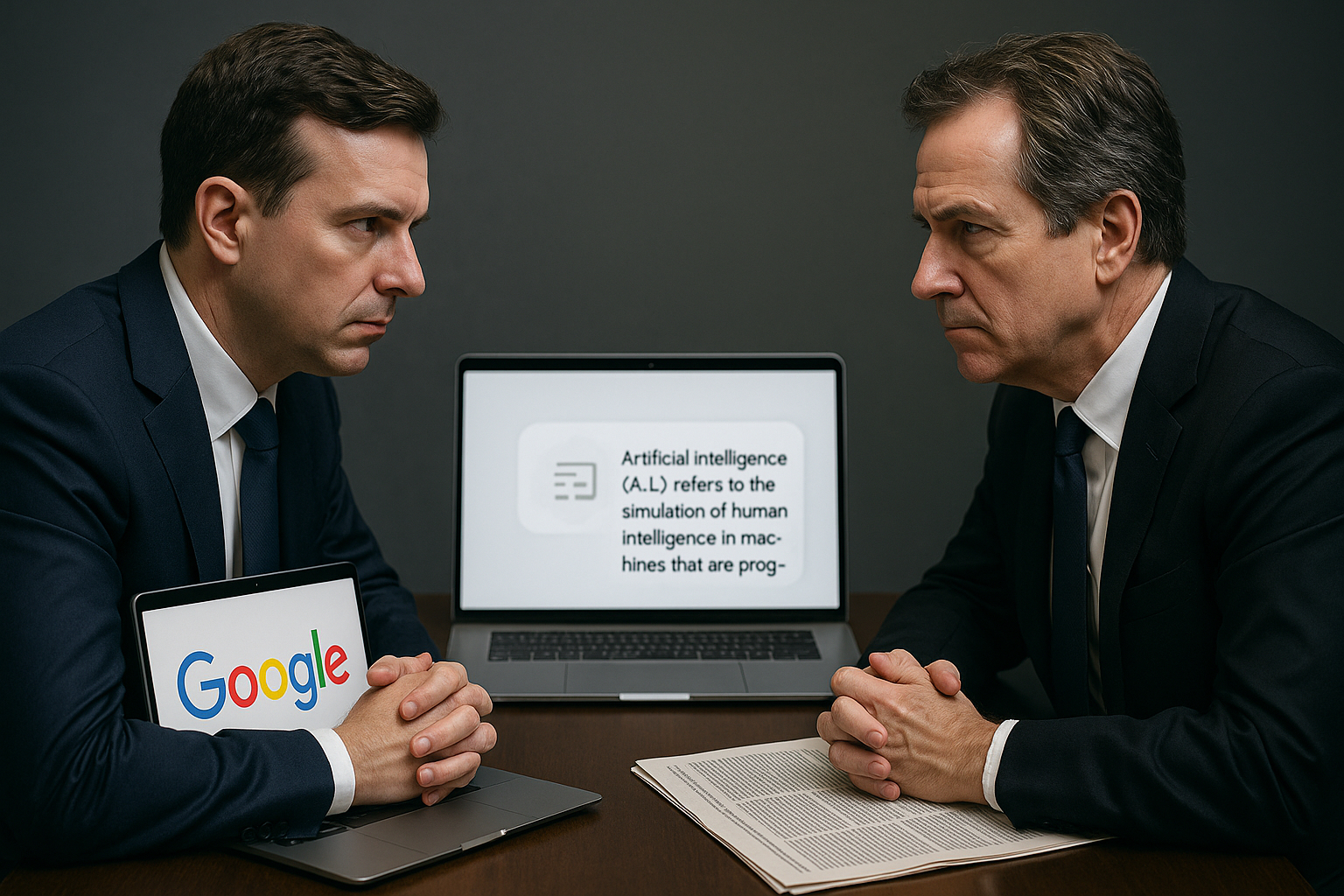Google i els mitjans, cara a cara pels resums d’IA