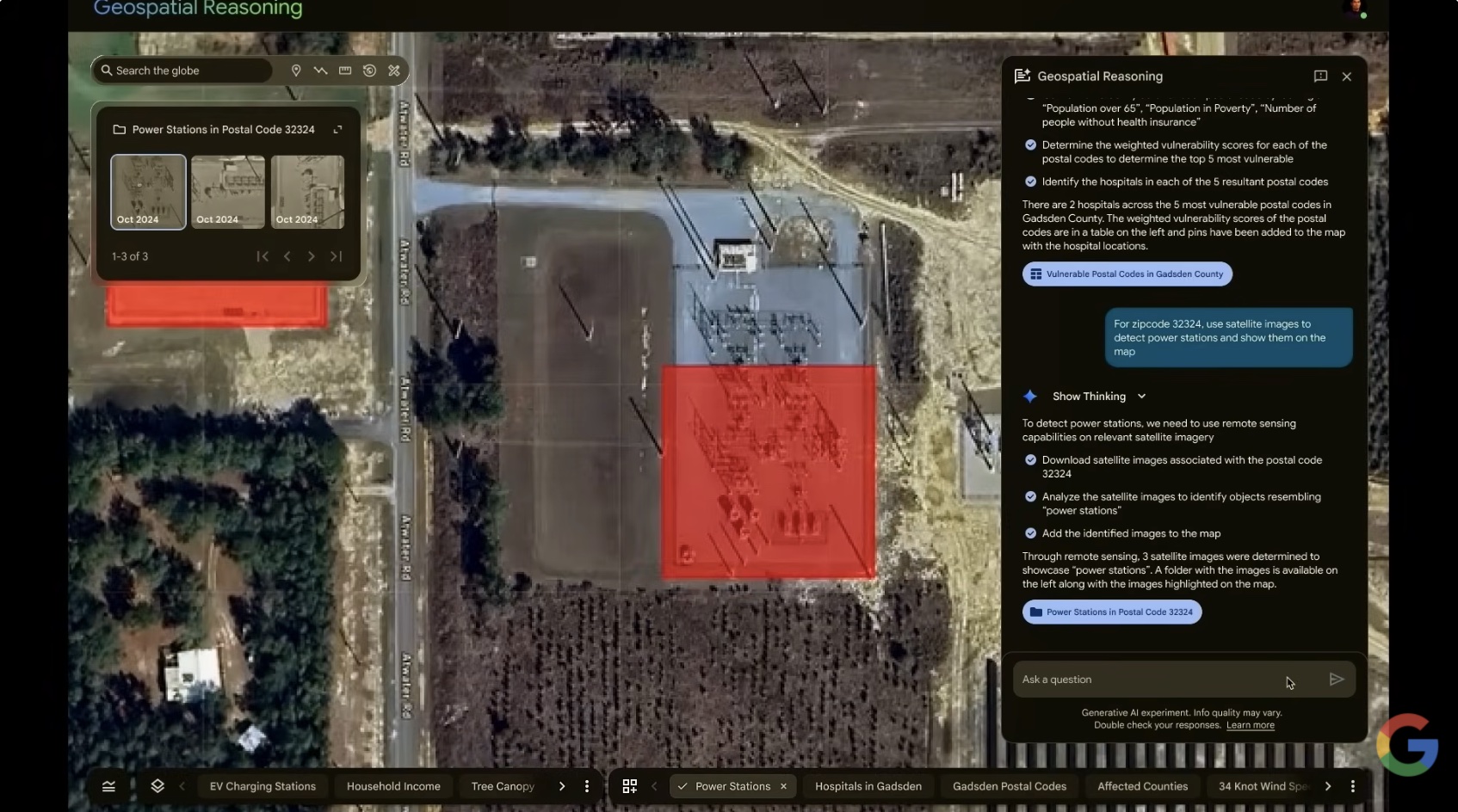 Google Earth llança un xatbot per interpretar el canvi climàtic des de l’espai