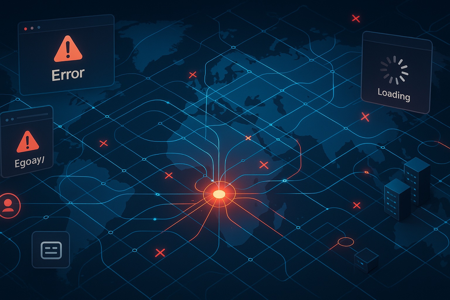 ChatGPT, X i mig internet cauen per una fallada a Cloudflare