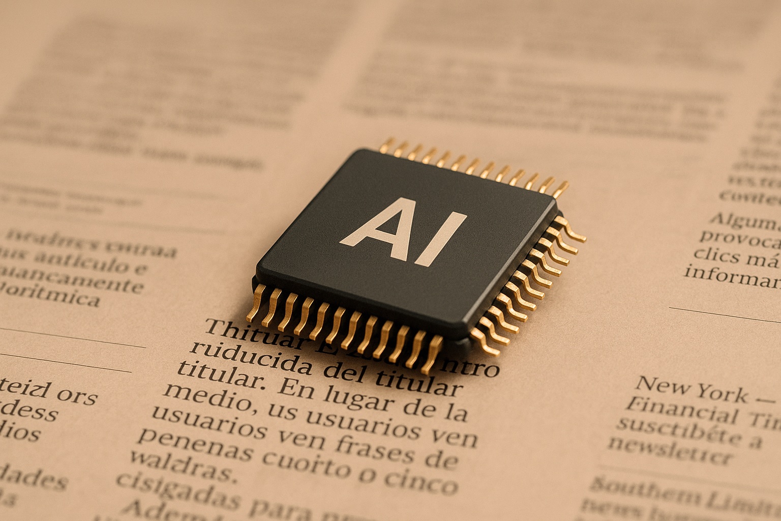 Google substitueix titulars originals per frases generades per IA