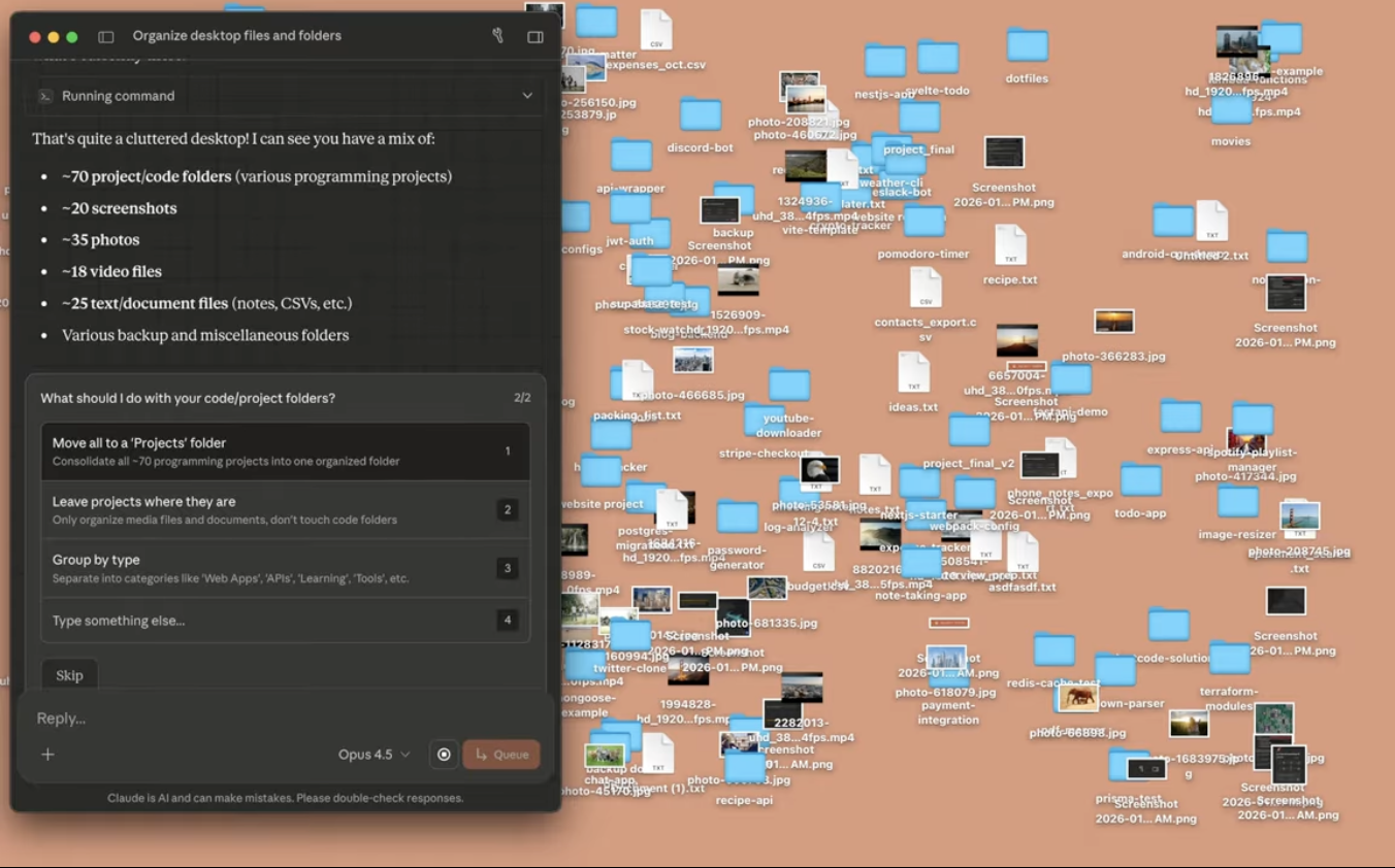 Claude Cowork, la nova funció de Claude que actua com a assistent autònom en entorns de treball