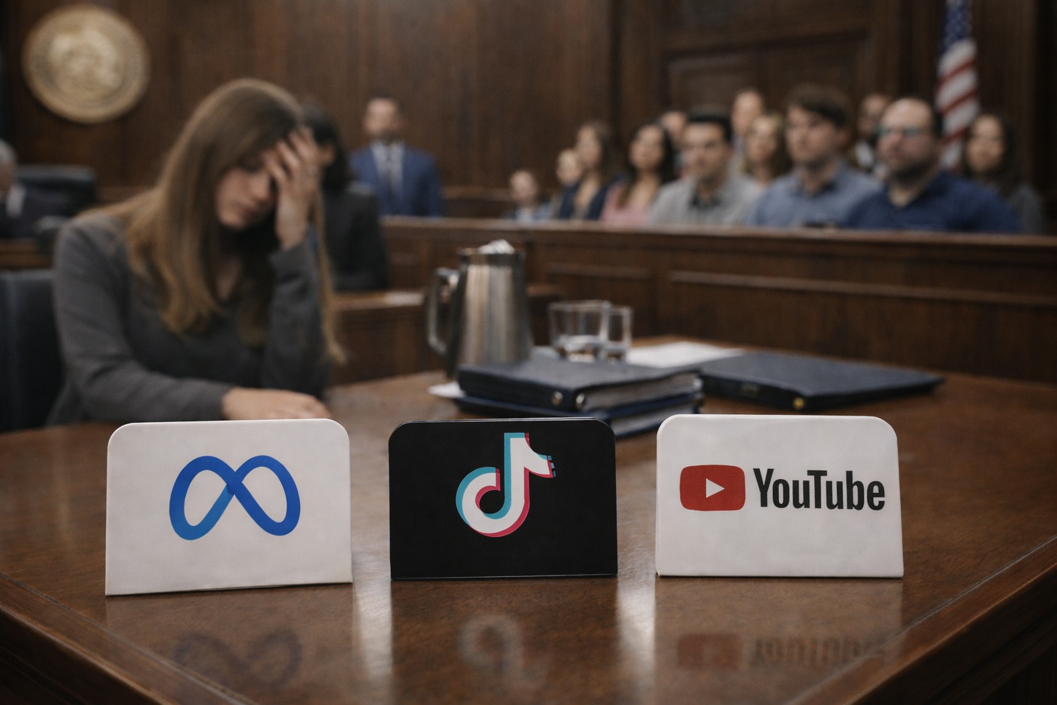 Meta, TikTok i YouTube s’enfronten per primera vegada a un judici per dany psicològic en joves