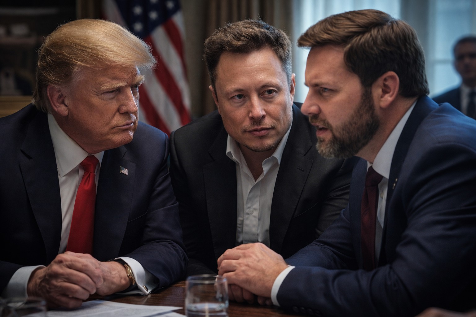 Vance, Musk i Trump: una aliança fràgil entre el president i el magnat tecnològic