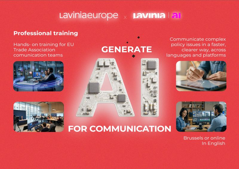 Lavinia Europe i Lavinia AI llancen un curs exprés per a comunicadors de l’ecosistema UE
