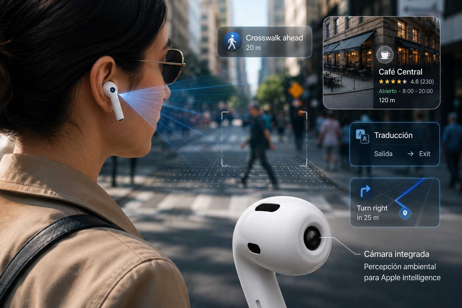 Apple prepara uns AirPods amb càmeres: els auriculars volen convertir-se en el primer wearable d’IA
