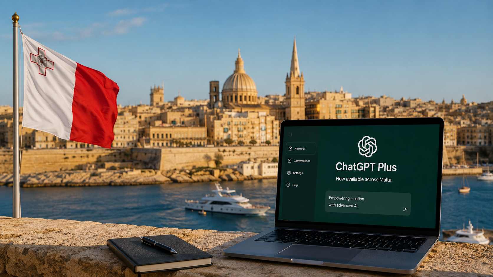Malta obre ChatGPT Plus a tot el país: OpenAI converteix una illa europea en laboratori