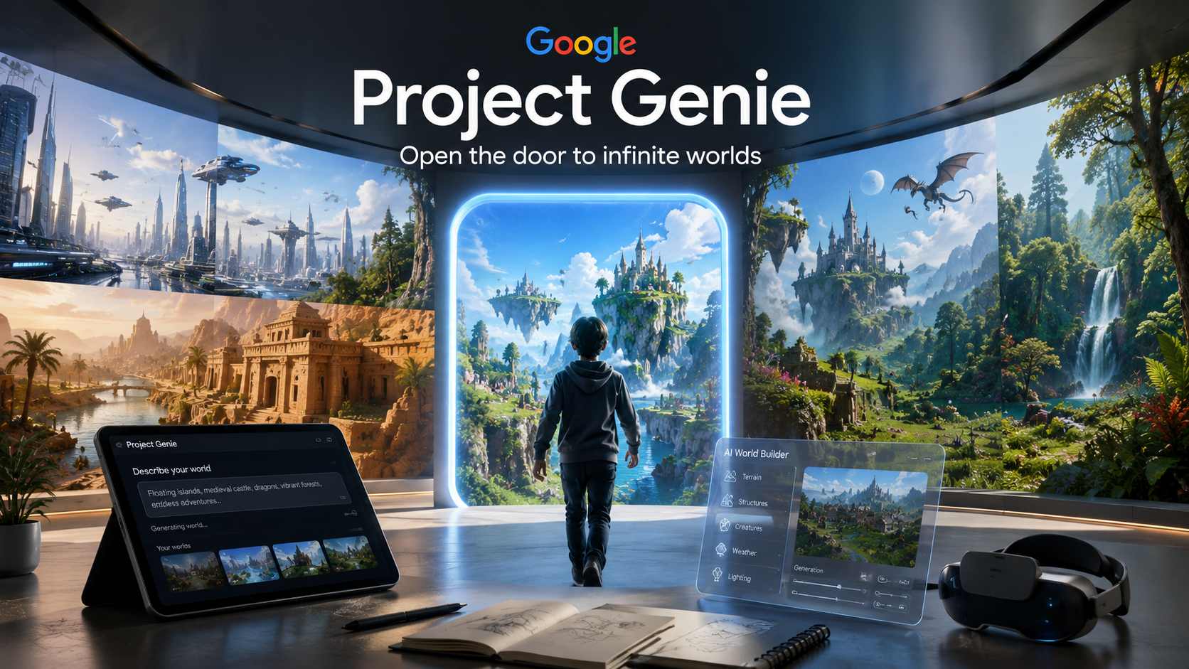 Project Genie deixa de ser un experiment i apunta a convertir-se en la pròxima gran plataforma creativa de la IA