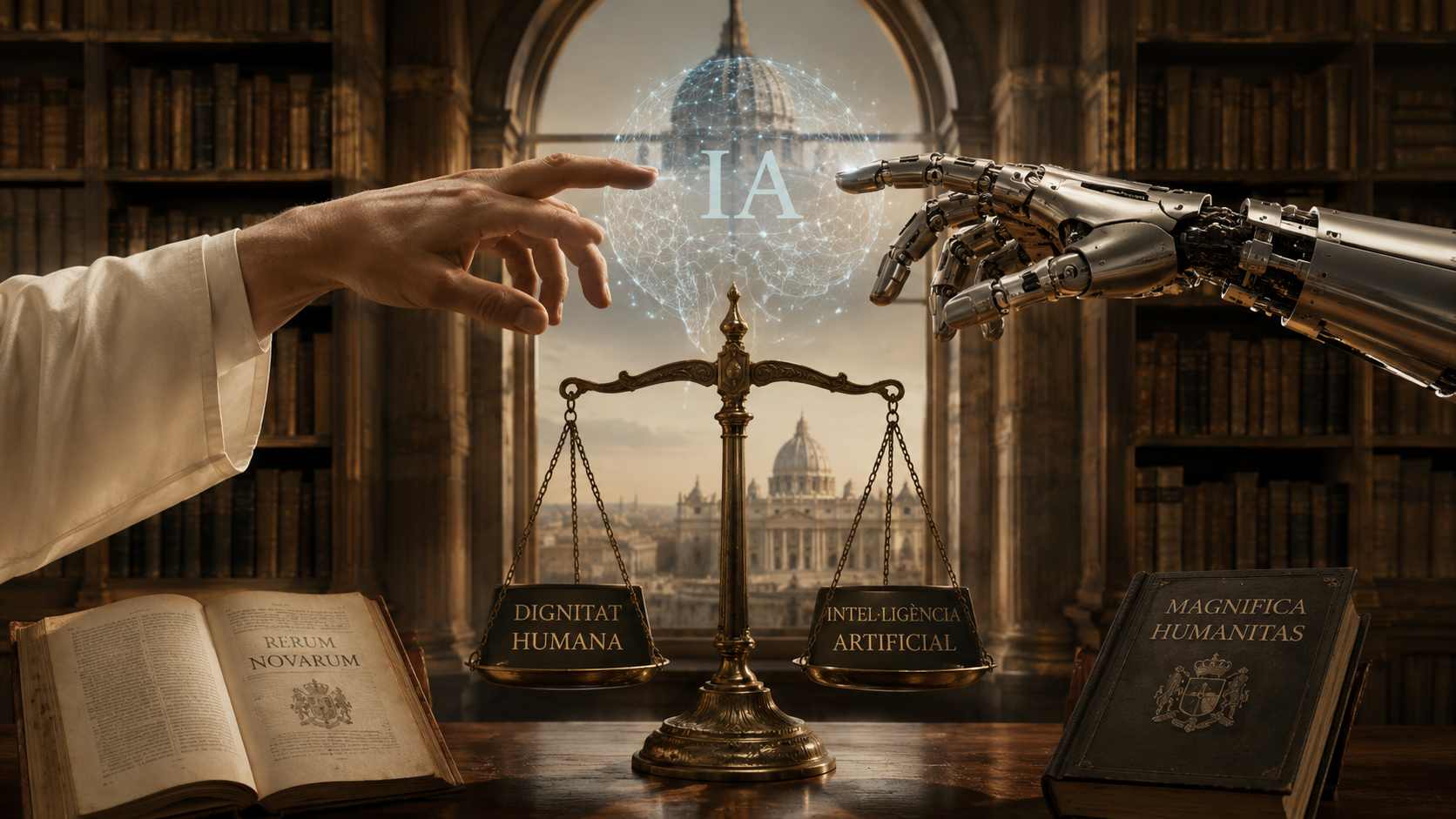 La dignitat humana entra en la batalla de la intel·ligència artificial
