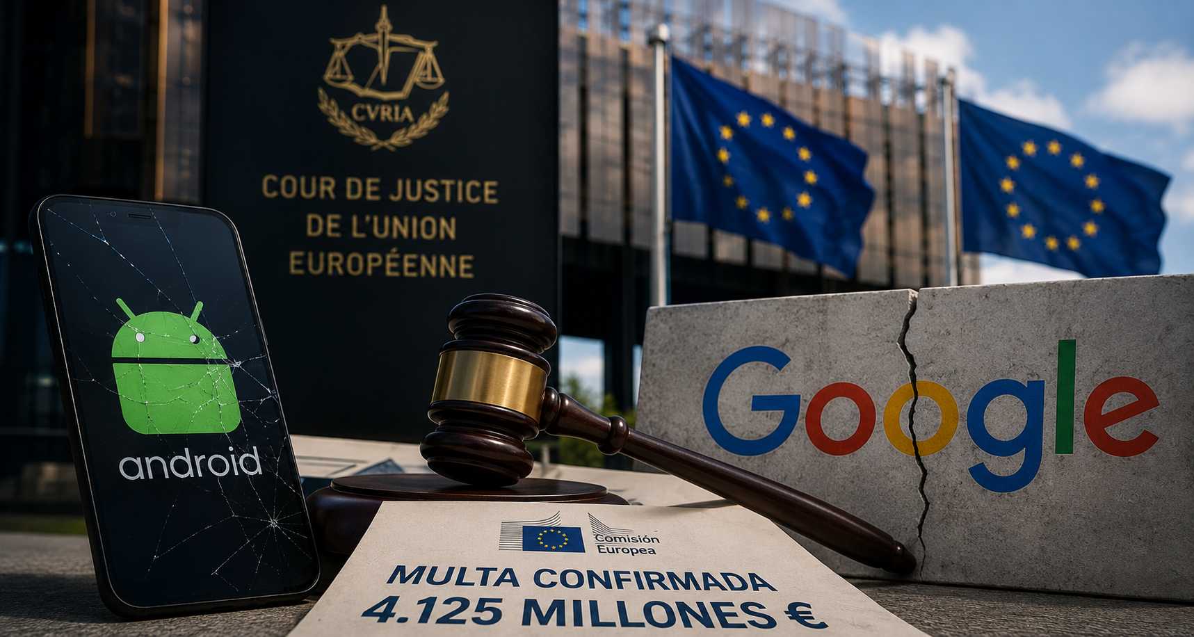 Brussel·les derrota Google per Android: el TJUE confirma la multa rècord de 4.125 milions d’euros
