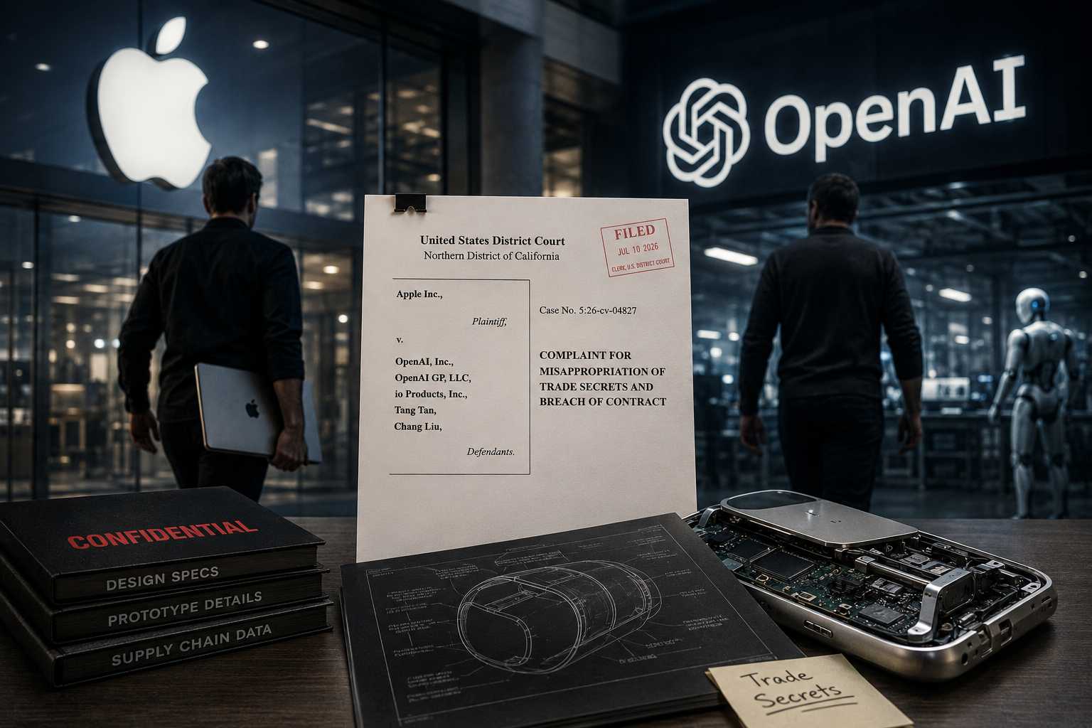 Apple contra OpenAI: molt més que una demanda per secrets industrials