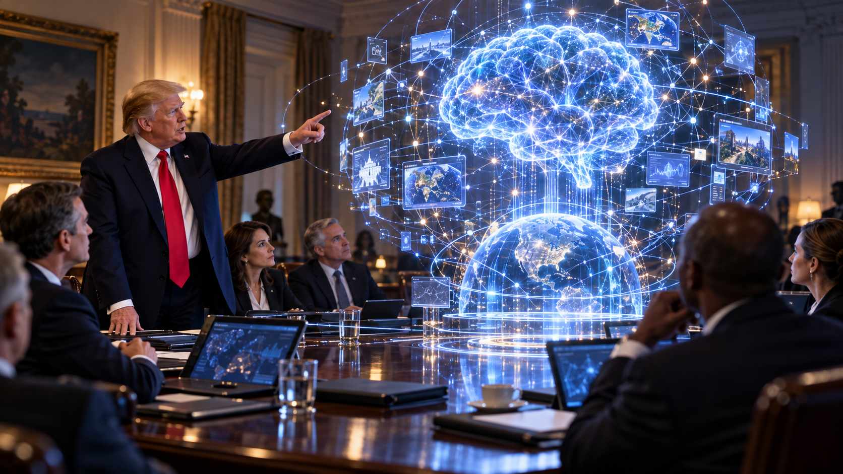 Trump esborra la «intel·ligència artificial» del llenguatge oficial dels Estats Units